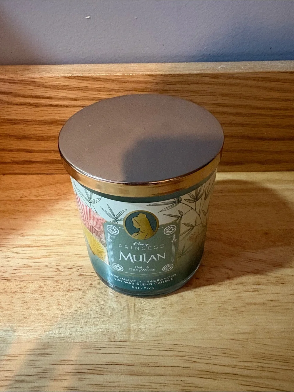 Bath & Body Works Disney Princess Mulan candle